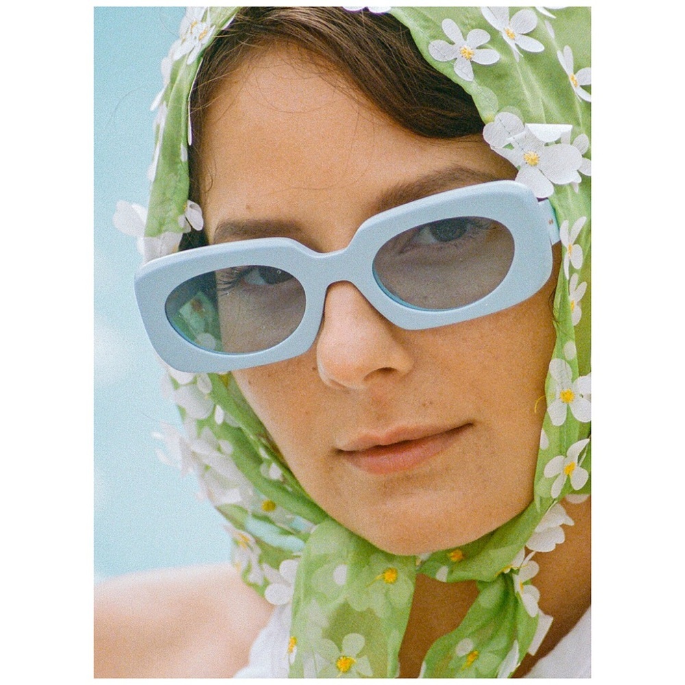 Apercu X Alyssa 01 Sky Blue Sunglasses